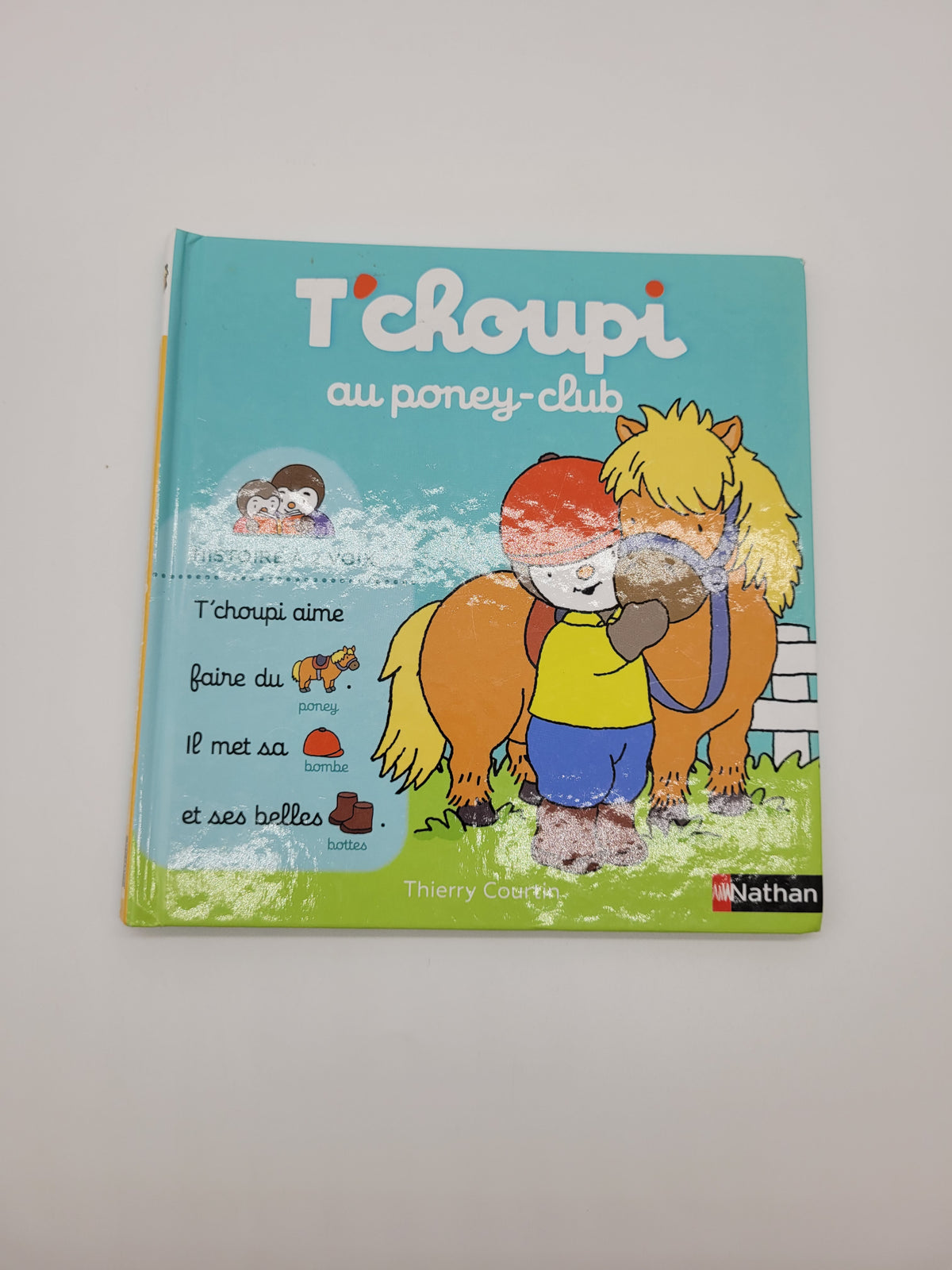 Livre -T’choupi au poney club