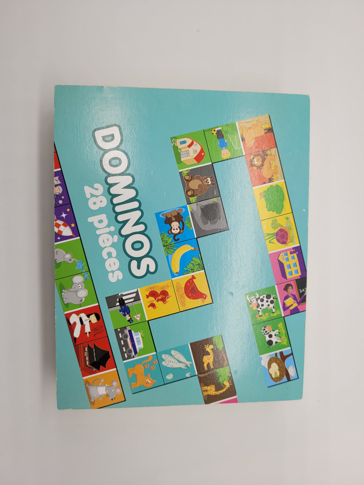 Dominos 28 pièces en bois