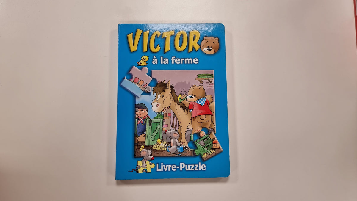 Livre puzzle de la ferme