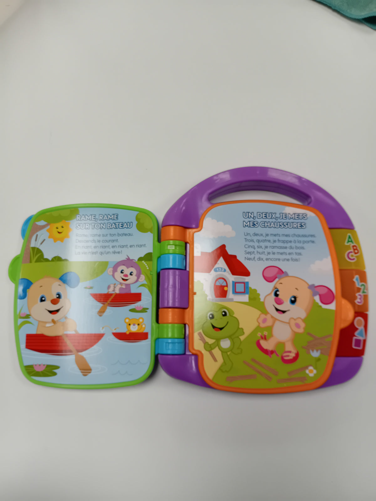 Livre interactif comptins