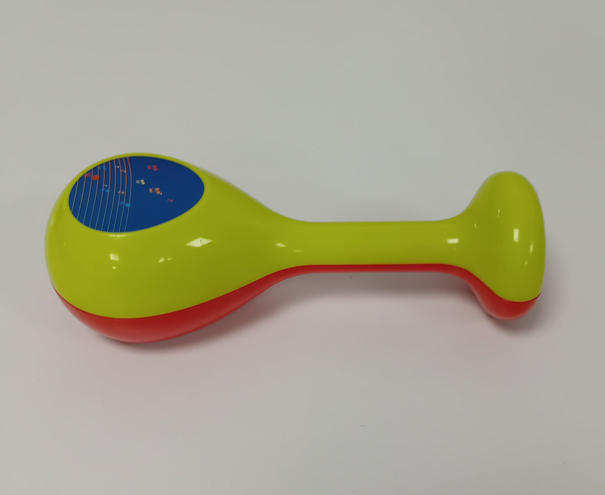 Hochet bébé maracas en plastique