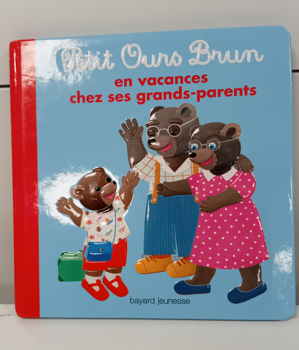 Petit ours brun en vacances