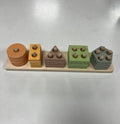 Blocs en bois à empiler